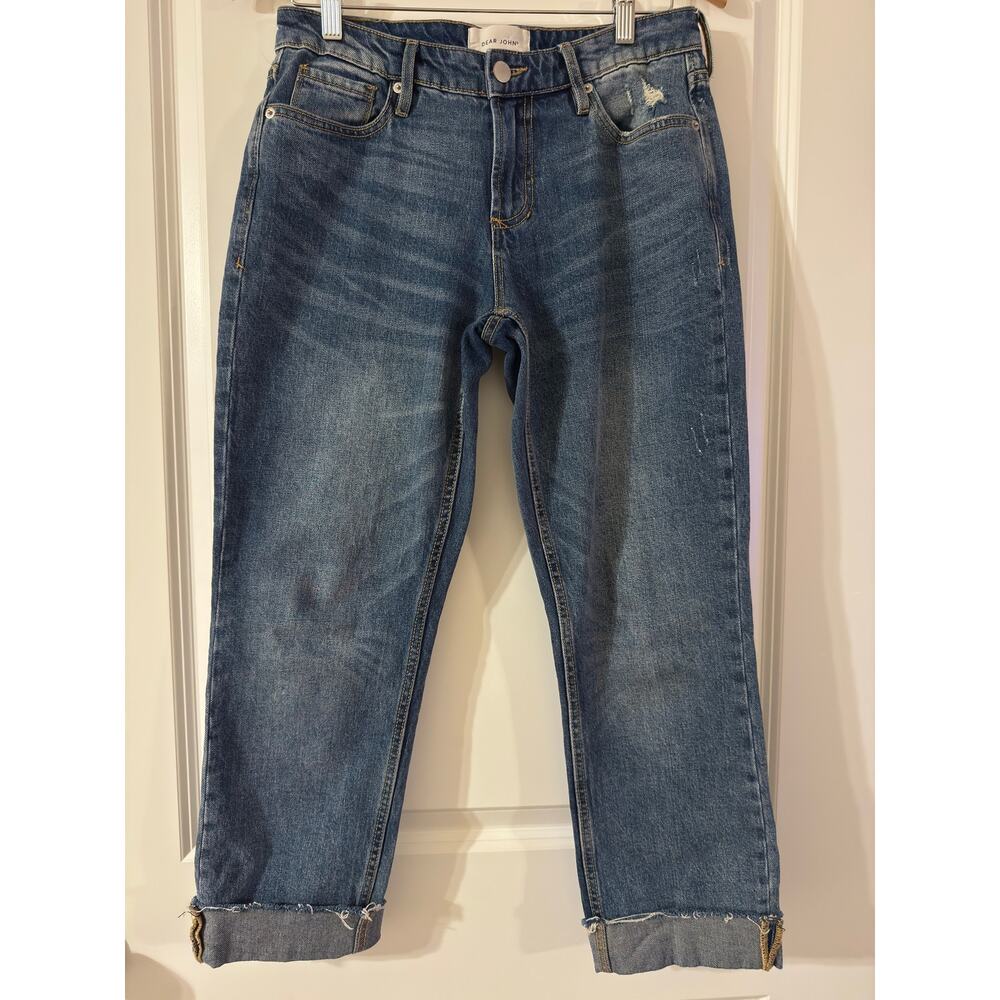 Dear John Blaire Straight Leg Cuffed Jeans - 27